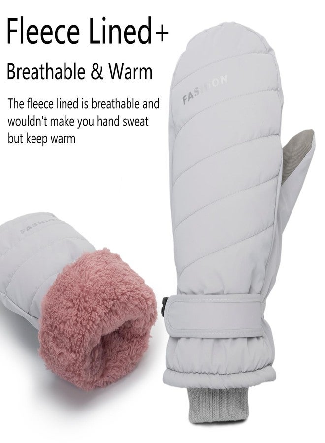 XuoAz Women Men Ski-Snow-Gloves Warm Winter-Gloves-Mittens Non Slip Waterproof-Gloves for Skiing-Snowboarding Outdoor Sports - Image 3